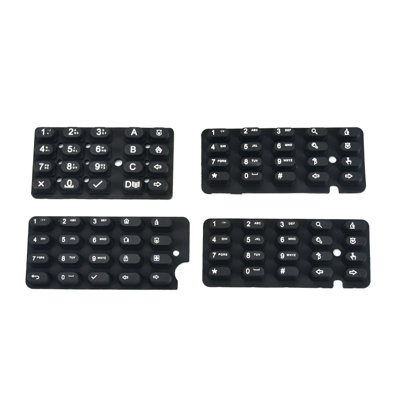 High Quality OEM Conductive Electronic Equipment Silicone Rubber Numeric EPDM Keypad