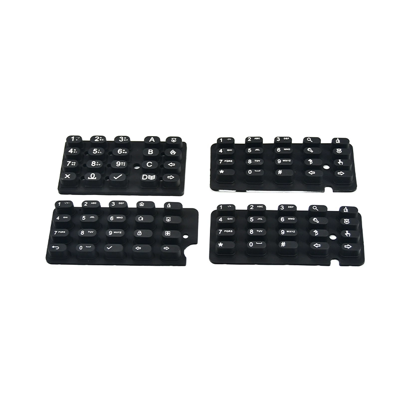 High Quality OEM Conductive Electronic Equipment Silicone Rubber Numeric EPDM Keypad