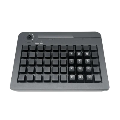 Clavier programmable 50 touches à membrane personnalisée USB POS avec Msr Kb50